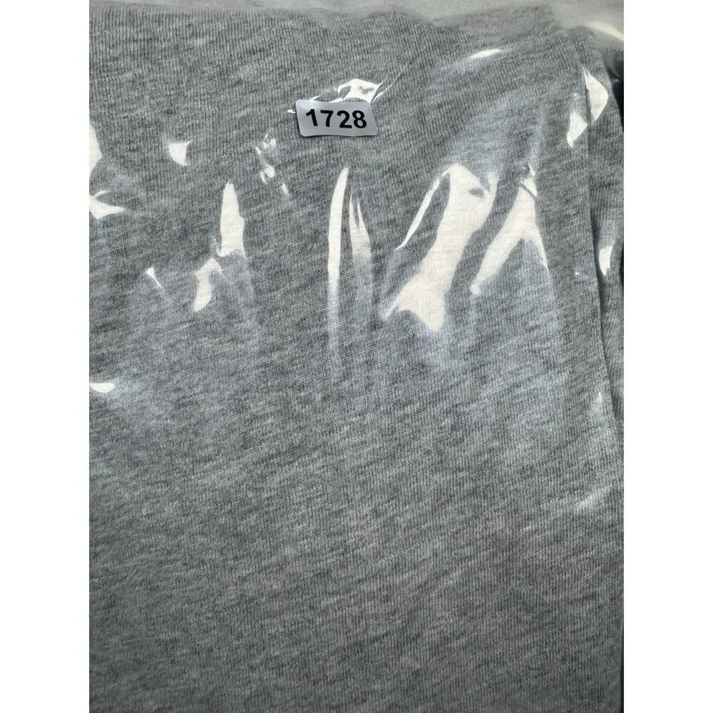 Jordan Long Sleeve Henley Shirt Gray Charcoal Raglan Men’s Size M
